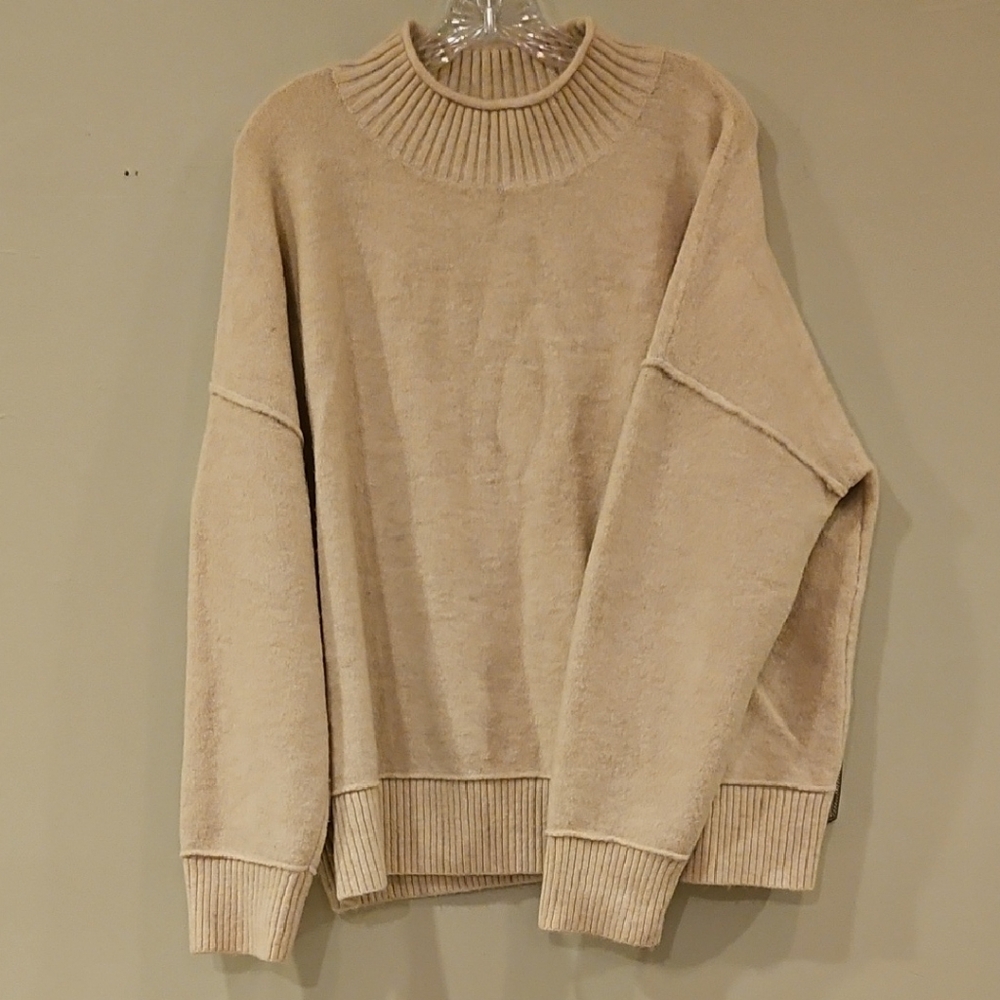 Oversized Beige Sweater